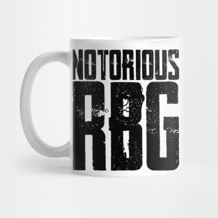 Notorious RBG Outline Mug